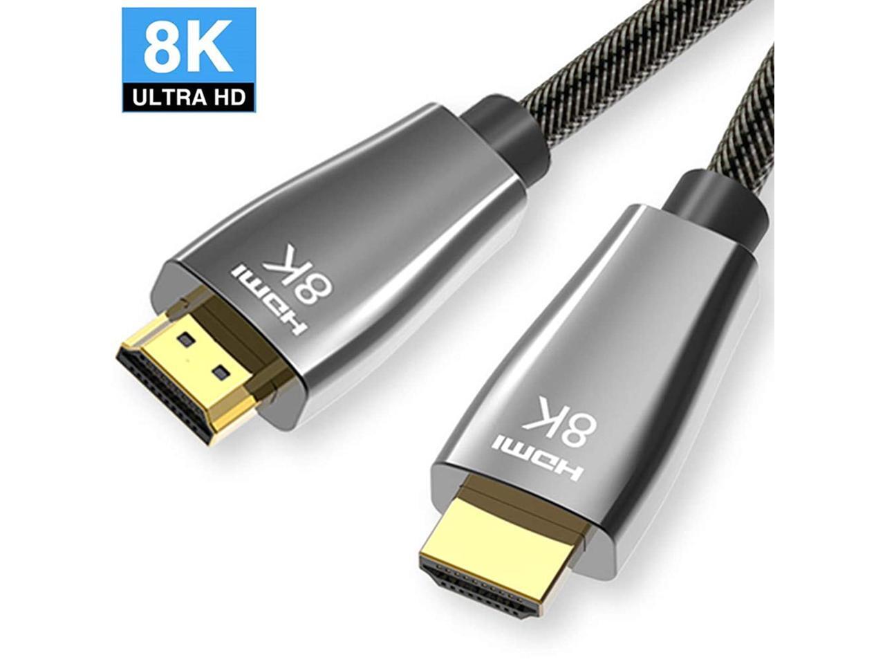 CABLEDECONN 8K HDMI Optic Cable Real UHD HDR 8K 48Gbps,8K60Hz 4K120Hz