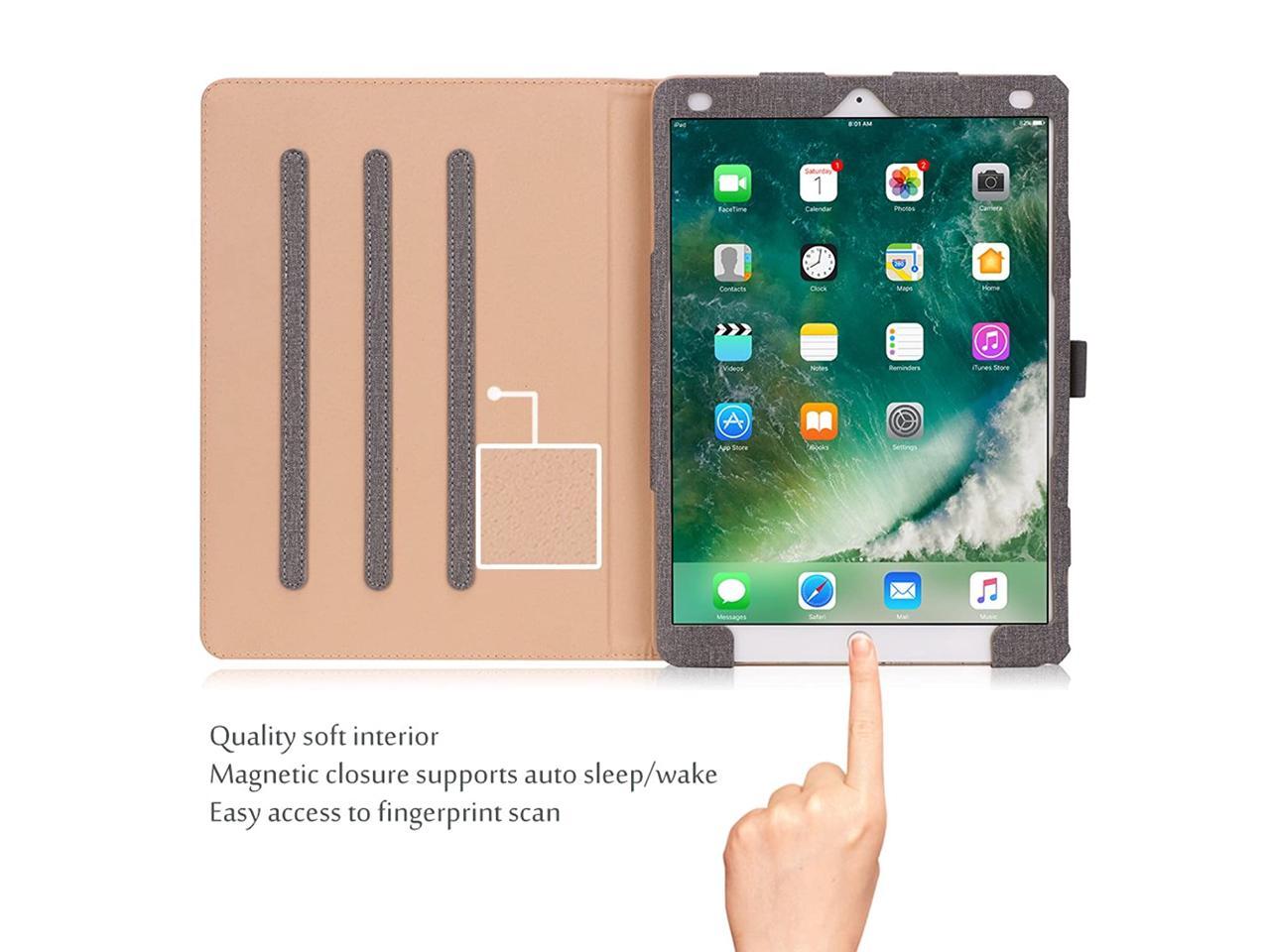 ProCase iPad Air (3rd Gen) 10.5" Case 2019, Vintage Stand Folio Case