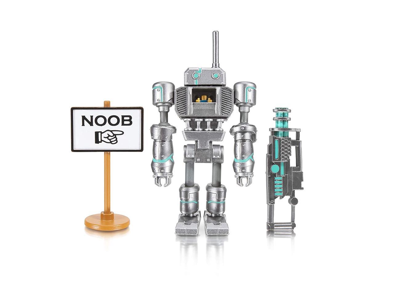 Roblox Imagination Collection Noob Attack Mech Mobility Figure Pack Includes Exclusive Virtual Item Newegg Com - roblox how to get noob attack head