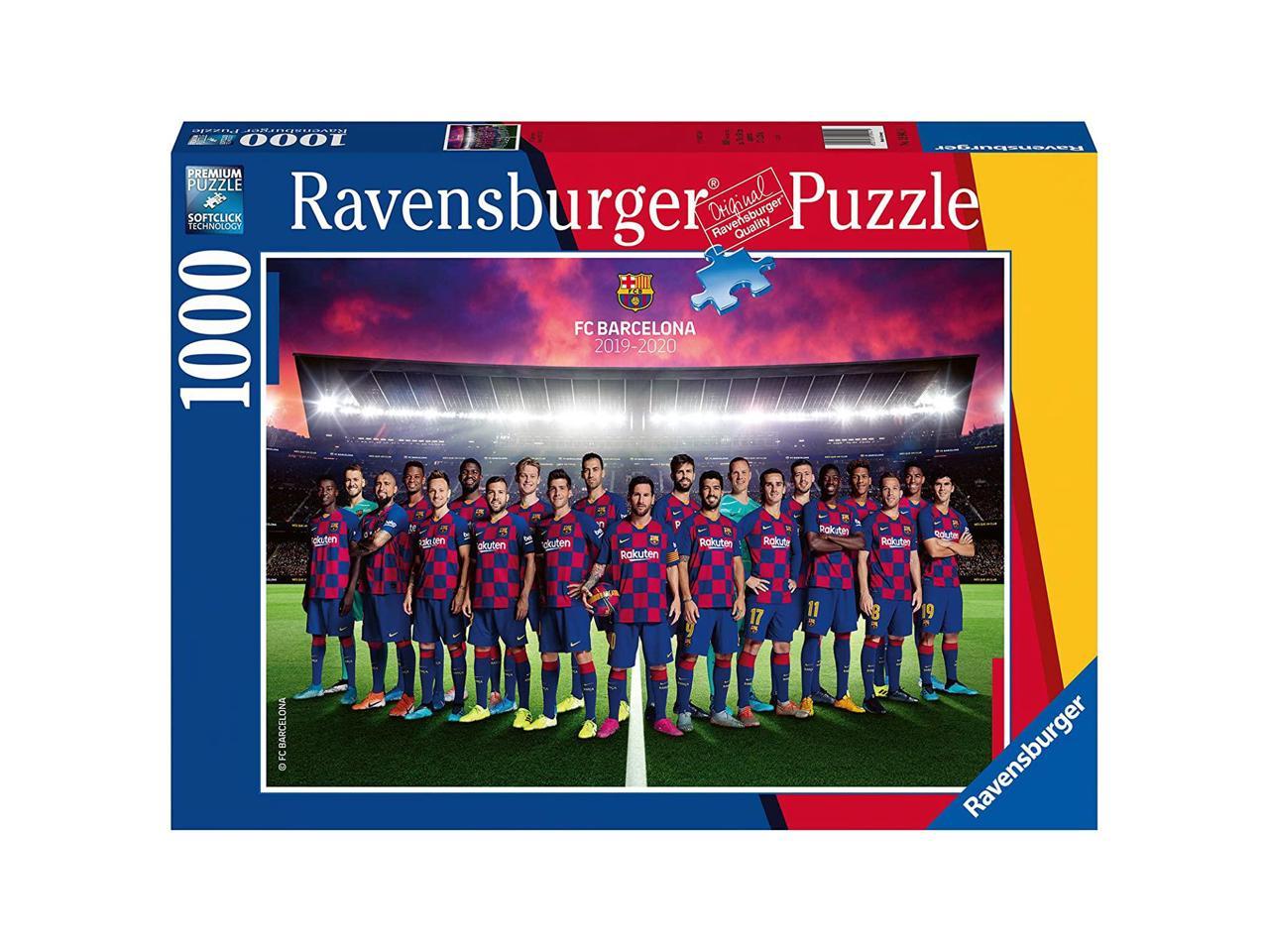 Puzzle 1000Pcs Piezas FC Barcelona Season 2019/2020 New By Ravensburger 