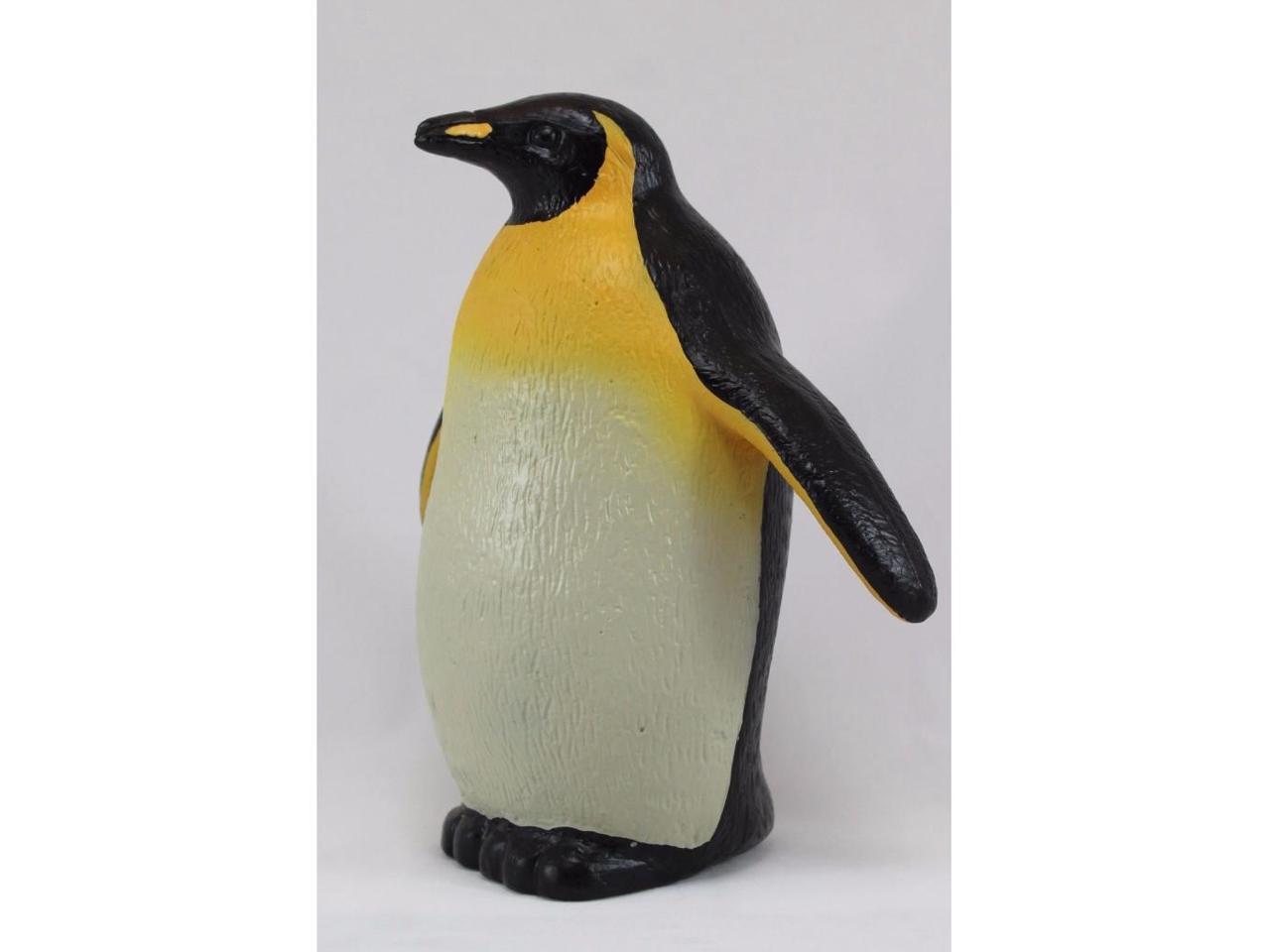 plastic penguin statue