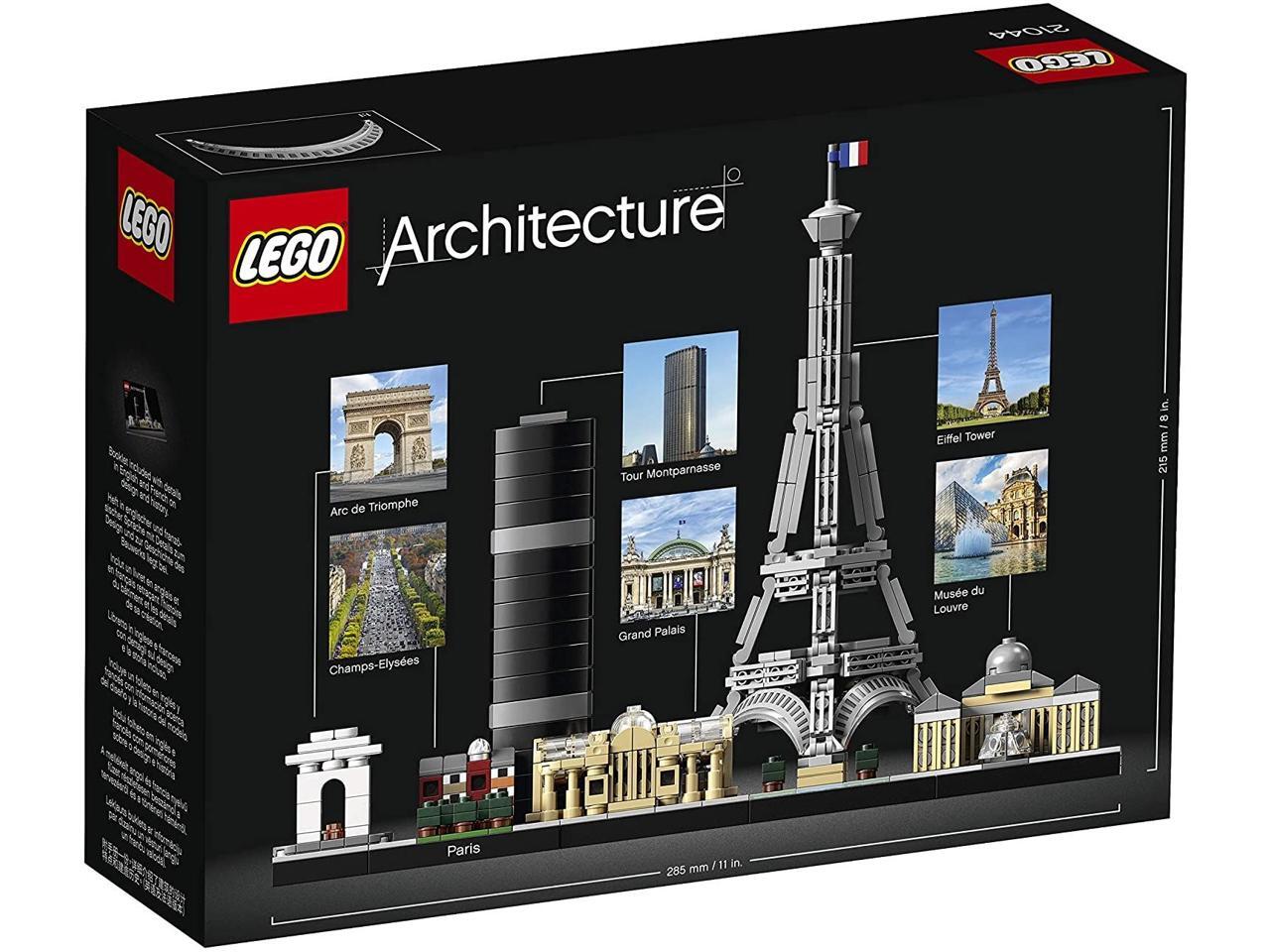 LEGO Architecture Skyline Collection 21044 Paris Building Kit (694 ...