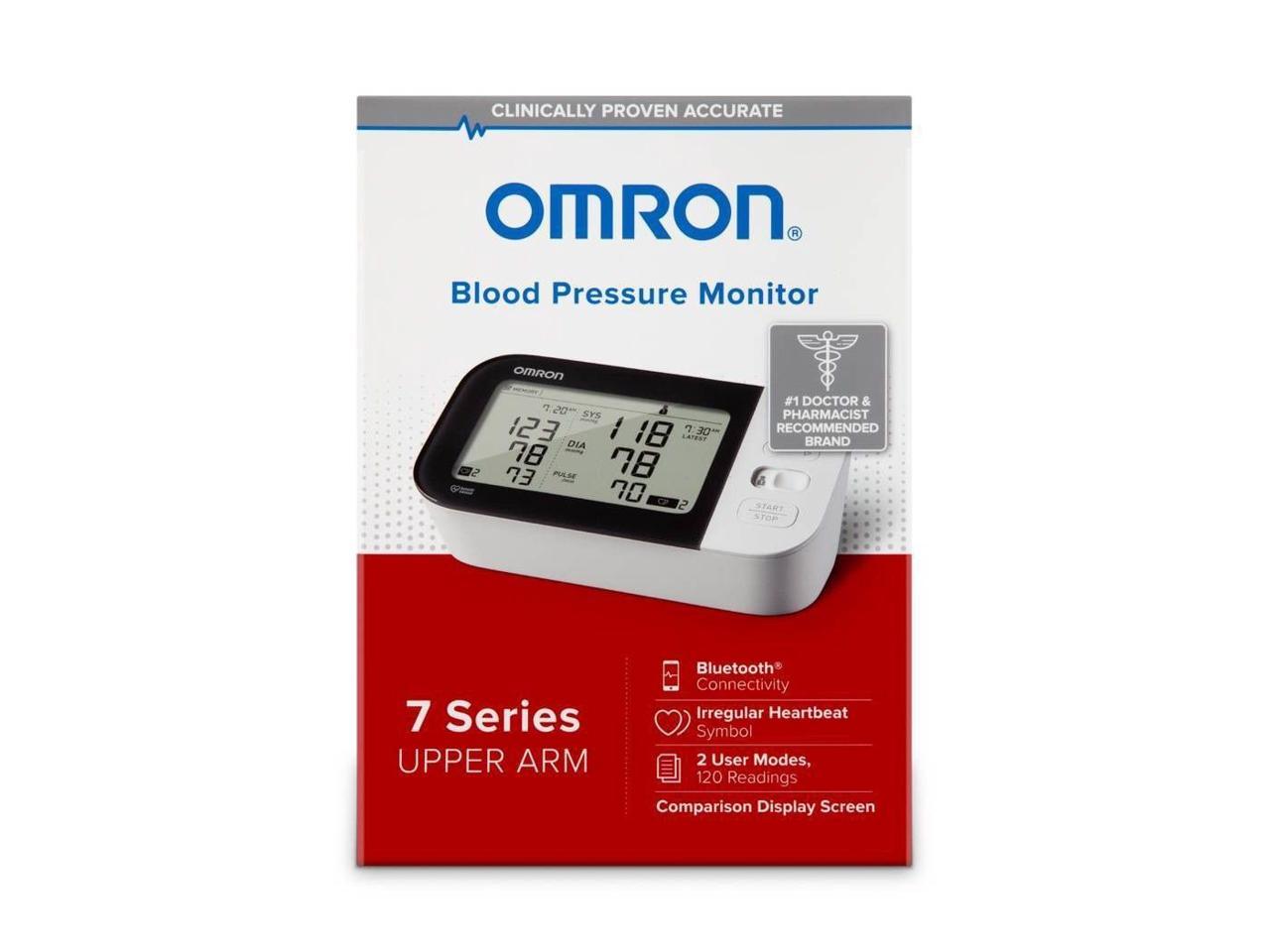 Omron 7 Series Wireless Upper Arm Home Blood Pressure Monitor BP7350 ...