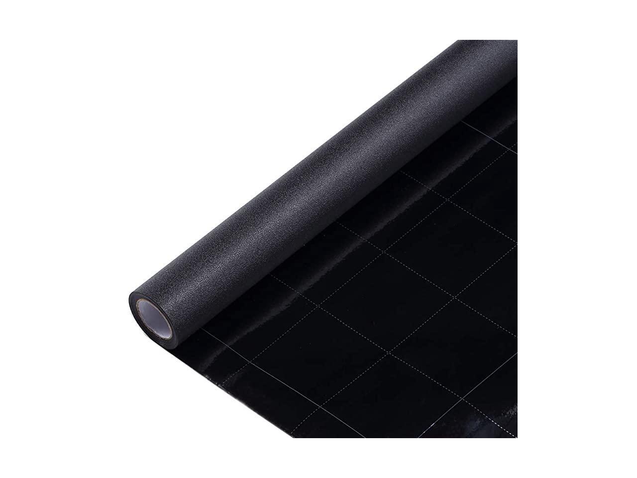 Static Cling Total Blackout Window Film Privacy Room Darkening Window Tint Black Window Cover