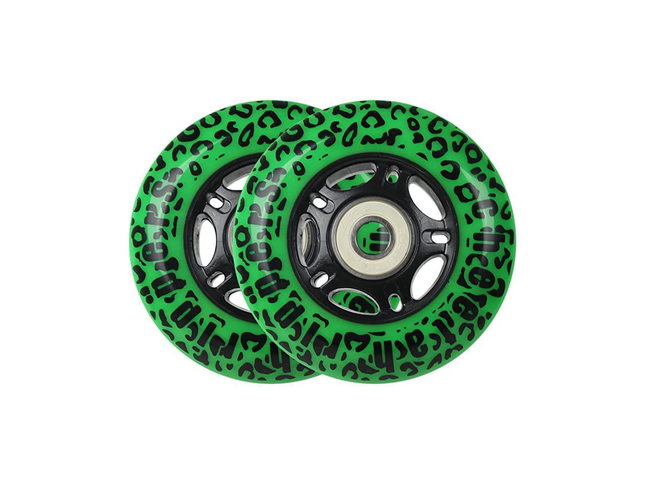 WHITE CHEETAH Wheels for RIPSTICK ripstik wave board ABEC 9 76MM 89A OUTDOOR 