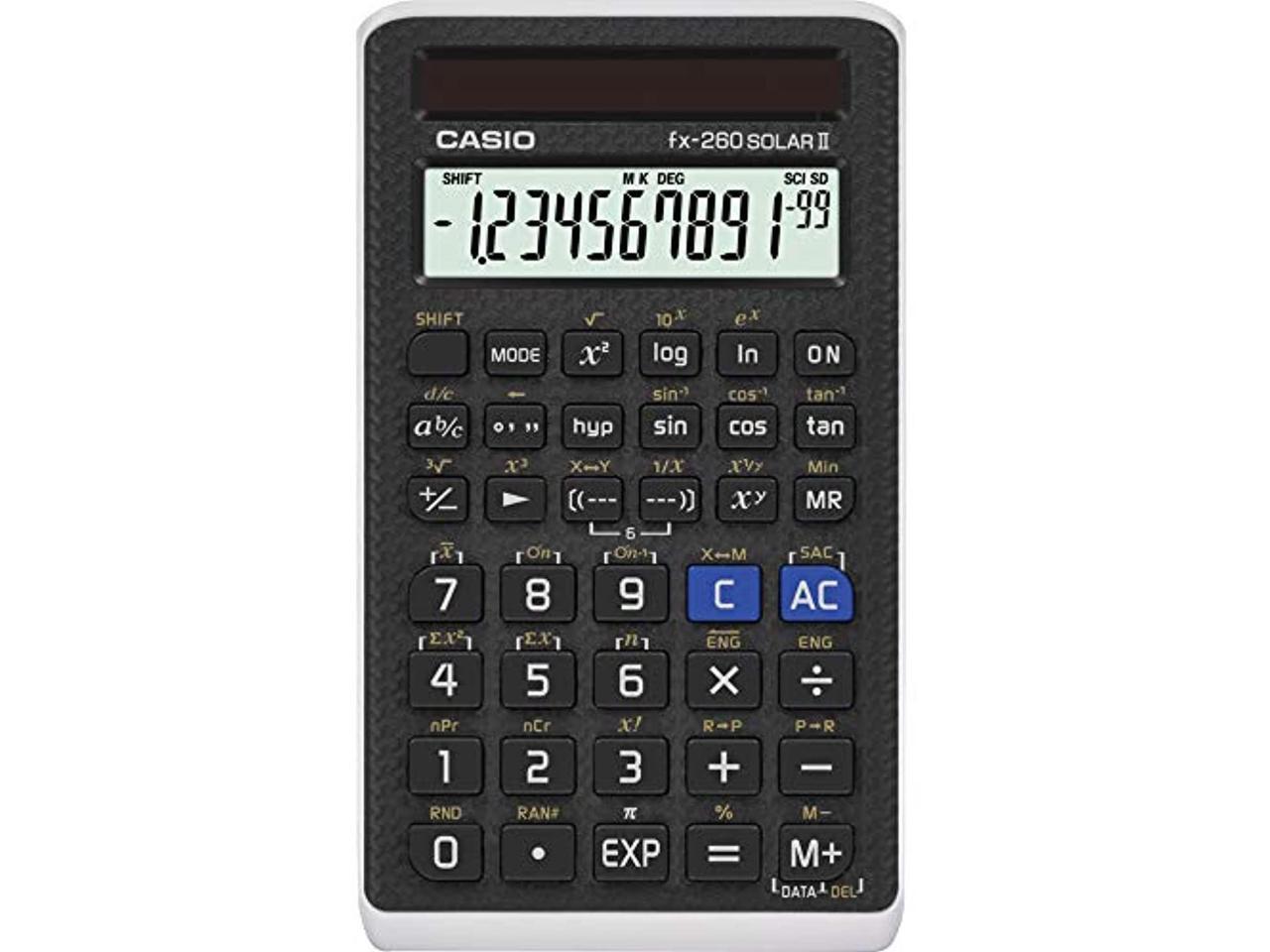 Fx 260 Solar Ii Scientific Calculator 5 X 0 6 X 2 9 Newegg Com