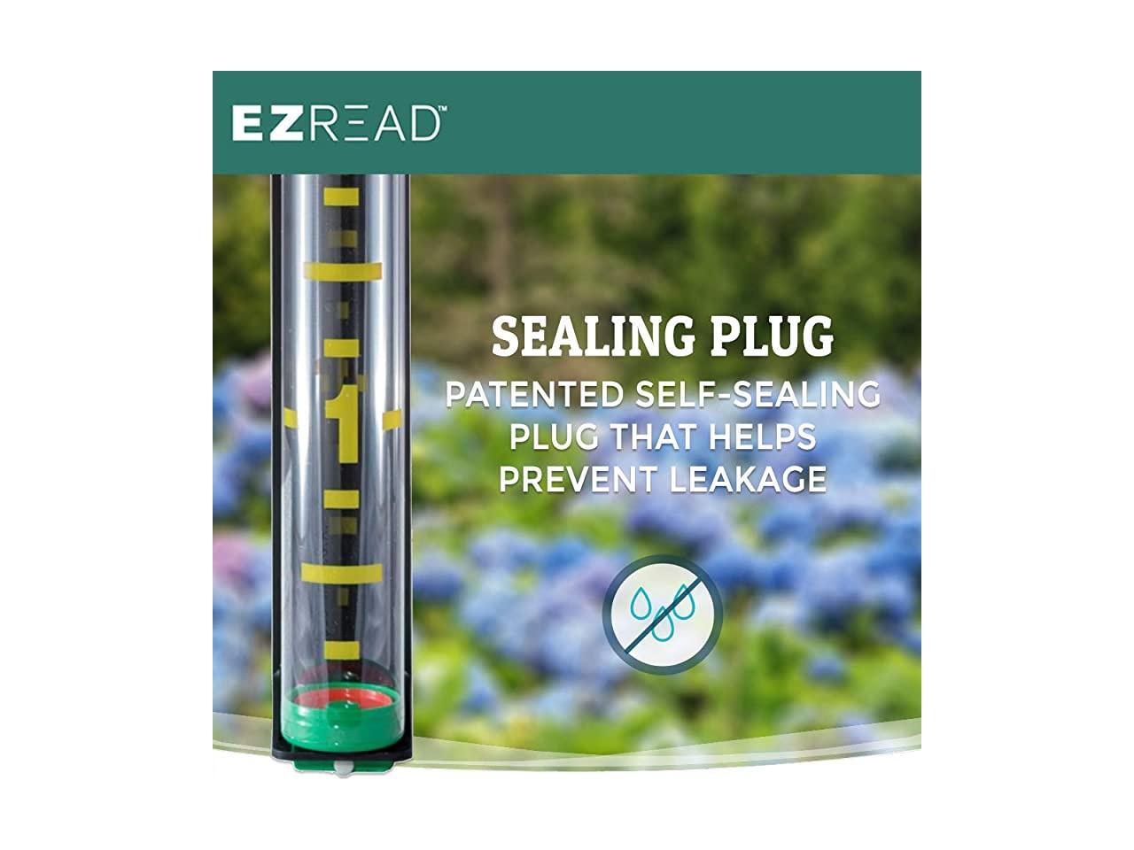 Jumbo Rain Gauge with Float 8200002 Easy To Read WaterproofFor Outdoor