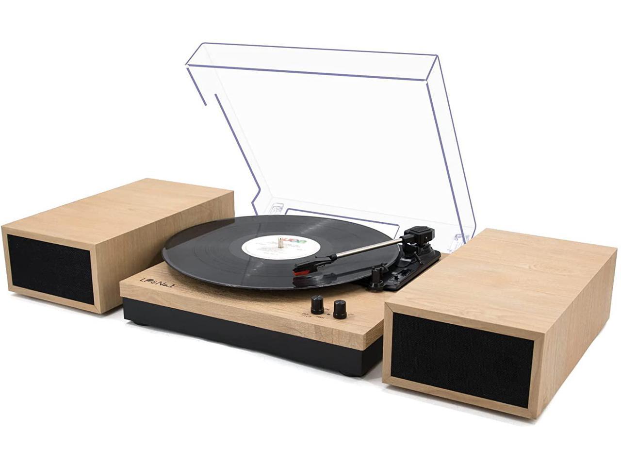 turntable with external speakers