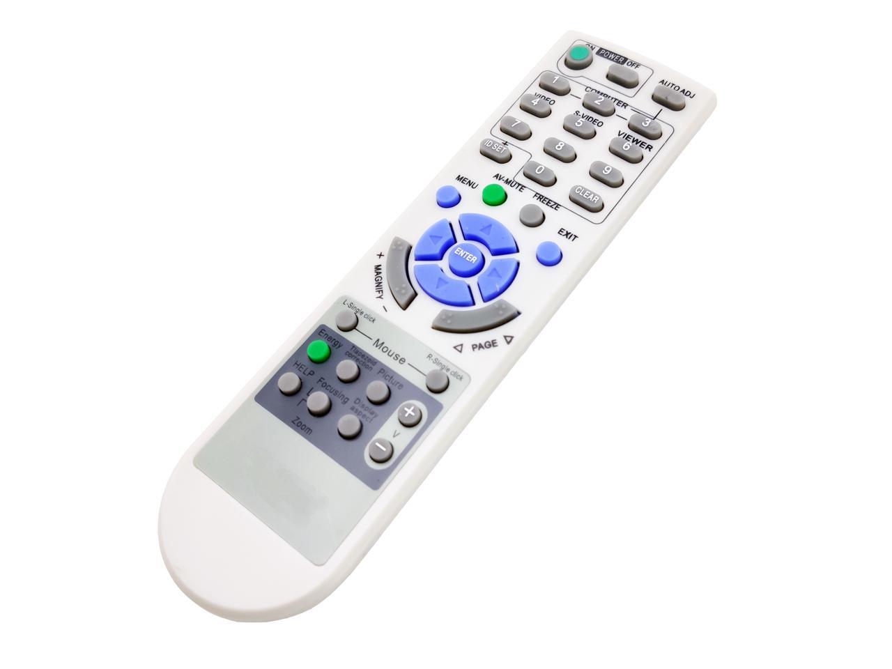 InTeching RMT-PJ31/ RMT-PJ32/ RD-448E Projector Remote Control For NEC NP-M260W, NP-M260X, NP-M271X, NP-M300W, NP-M300WS, NP-M300X, NP-M300XS, NP-M311W, NP-M311X, NP-P350W, NP-P350X, NP-P401W