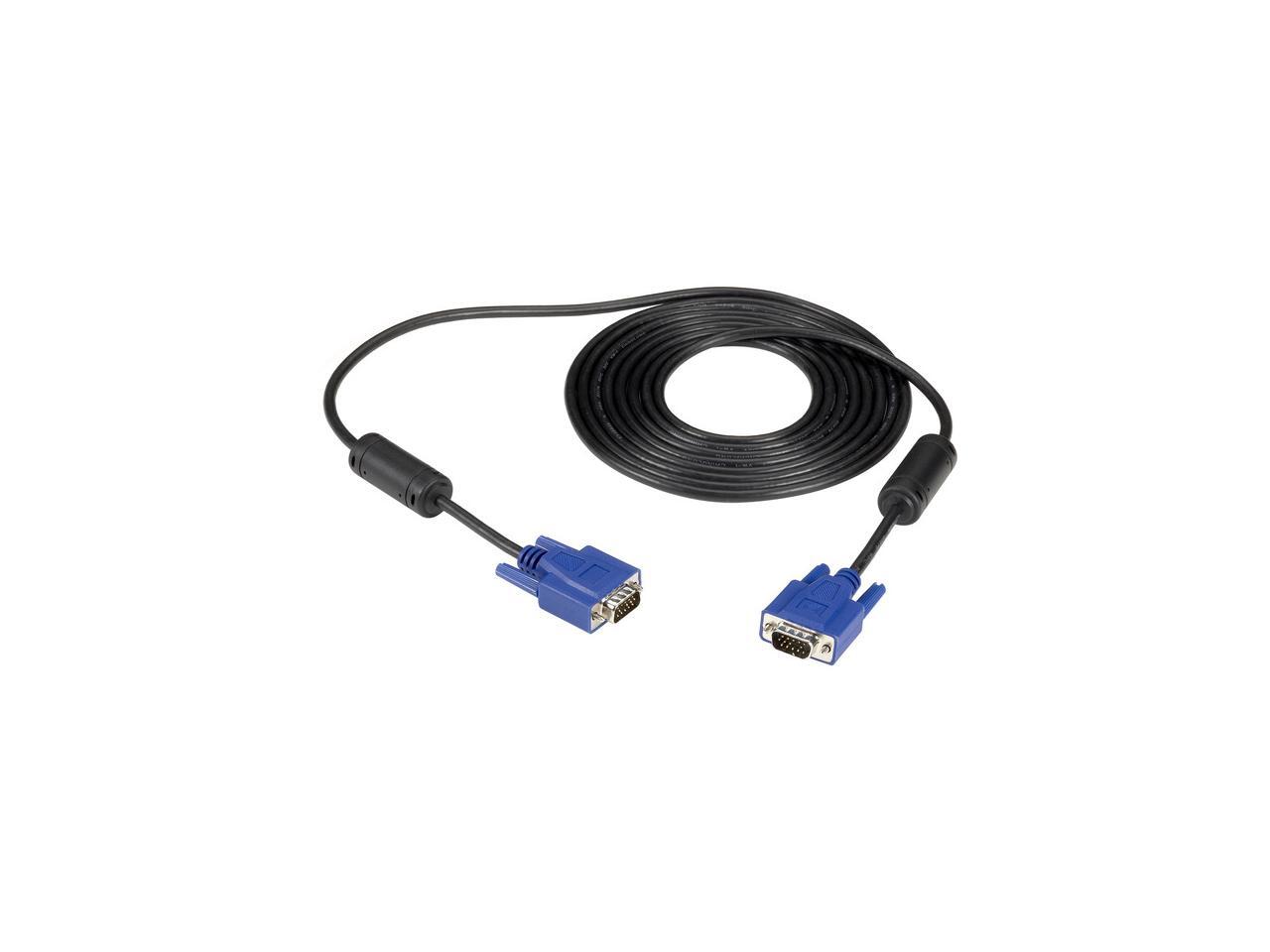 Black Box Secure KVM Switch VGA Monitor Cable 6ft (1.8m)