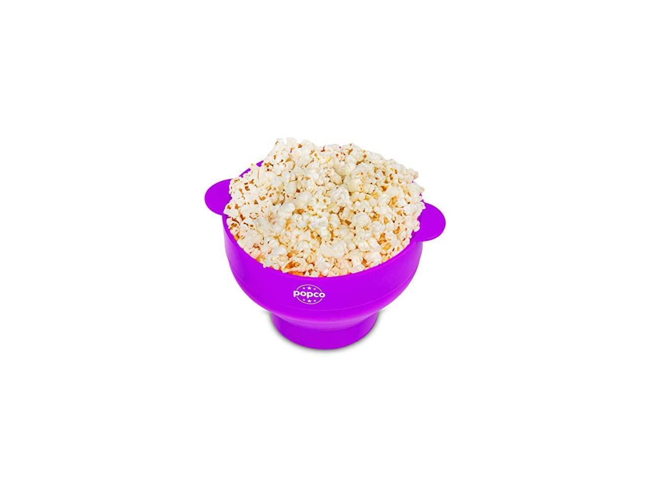 The Original Silicone Microwave rn Popper with Handles, Silicone rn