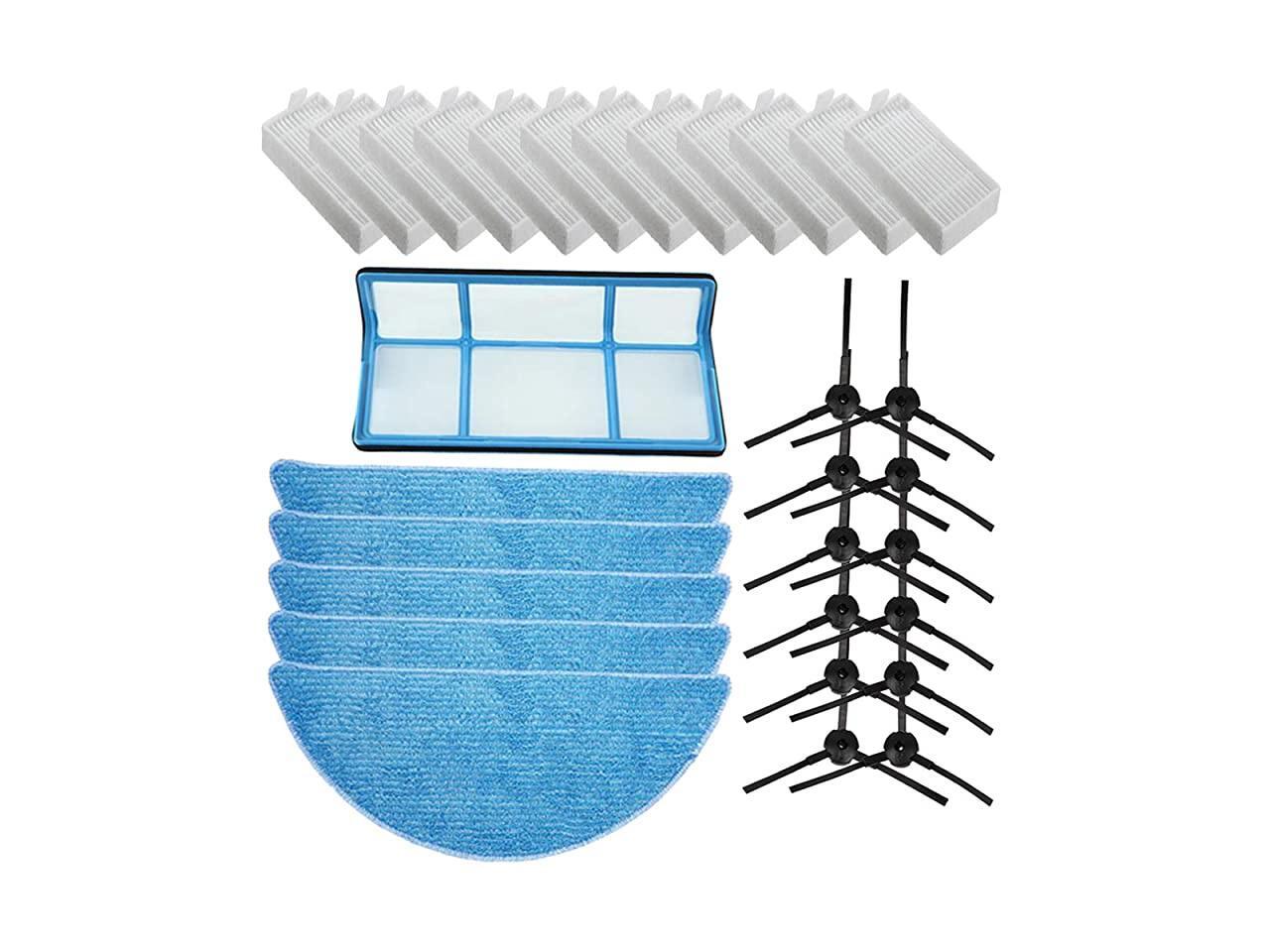 ILIFE Accessories Filter Hepa Filter Net Side Brush Mop for ILIFE V3