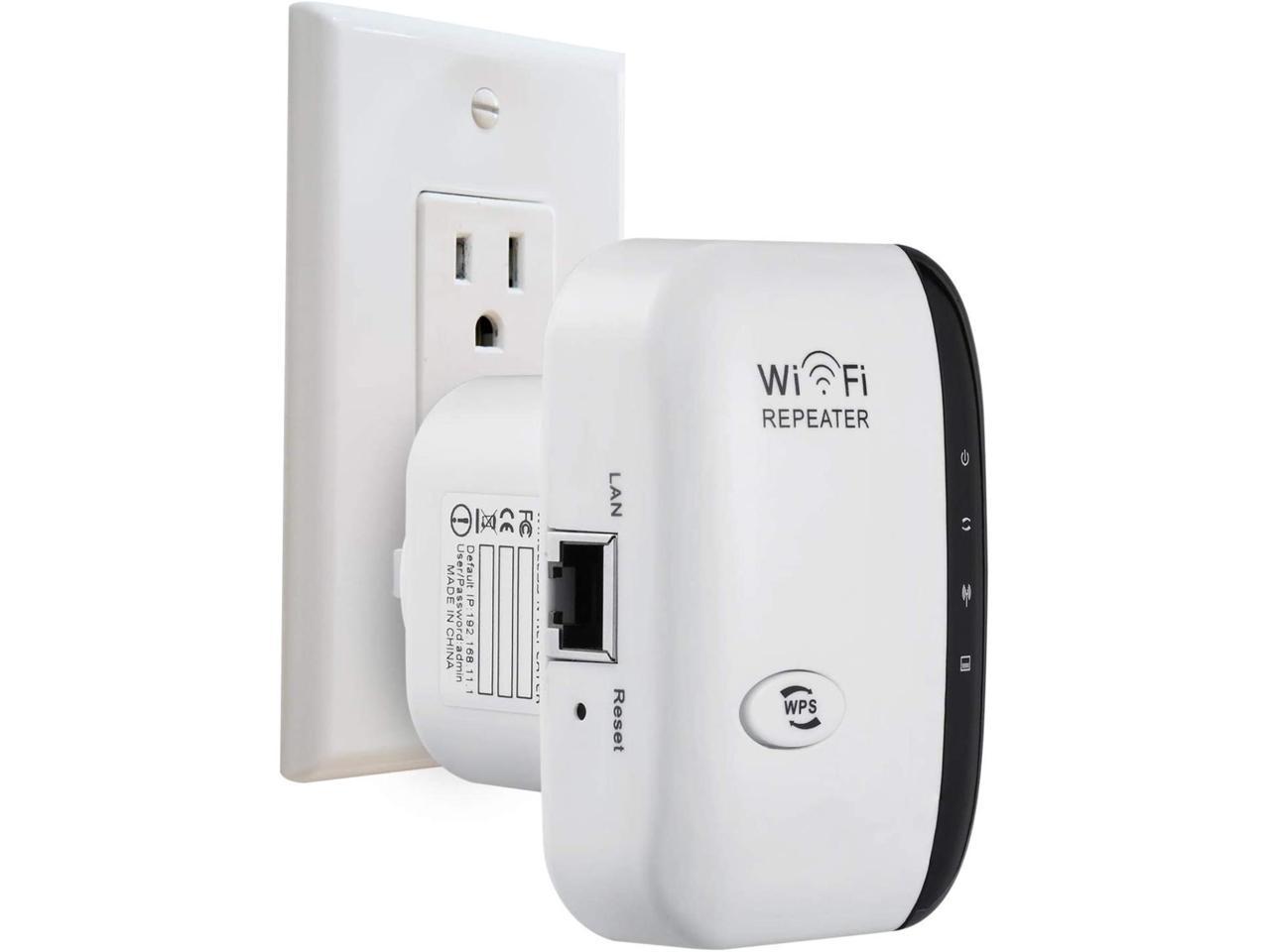 of subtiel Preventie Dartwood WiFi Extender and Booster - Range Repeater with Coverage up to  1000 sq.ft and 10 Devices - For Wi-Fi 2.4GHz and Up to 300 Mbps - Newegg.com