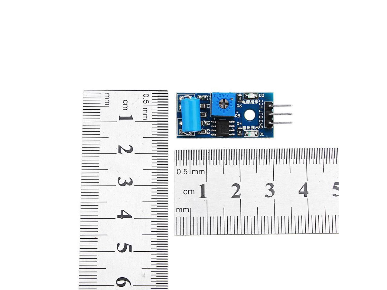 LM393 Tilt sensor module intelligent car accessories Tilt sensing probe 