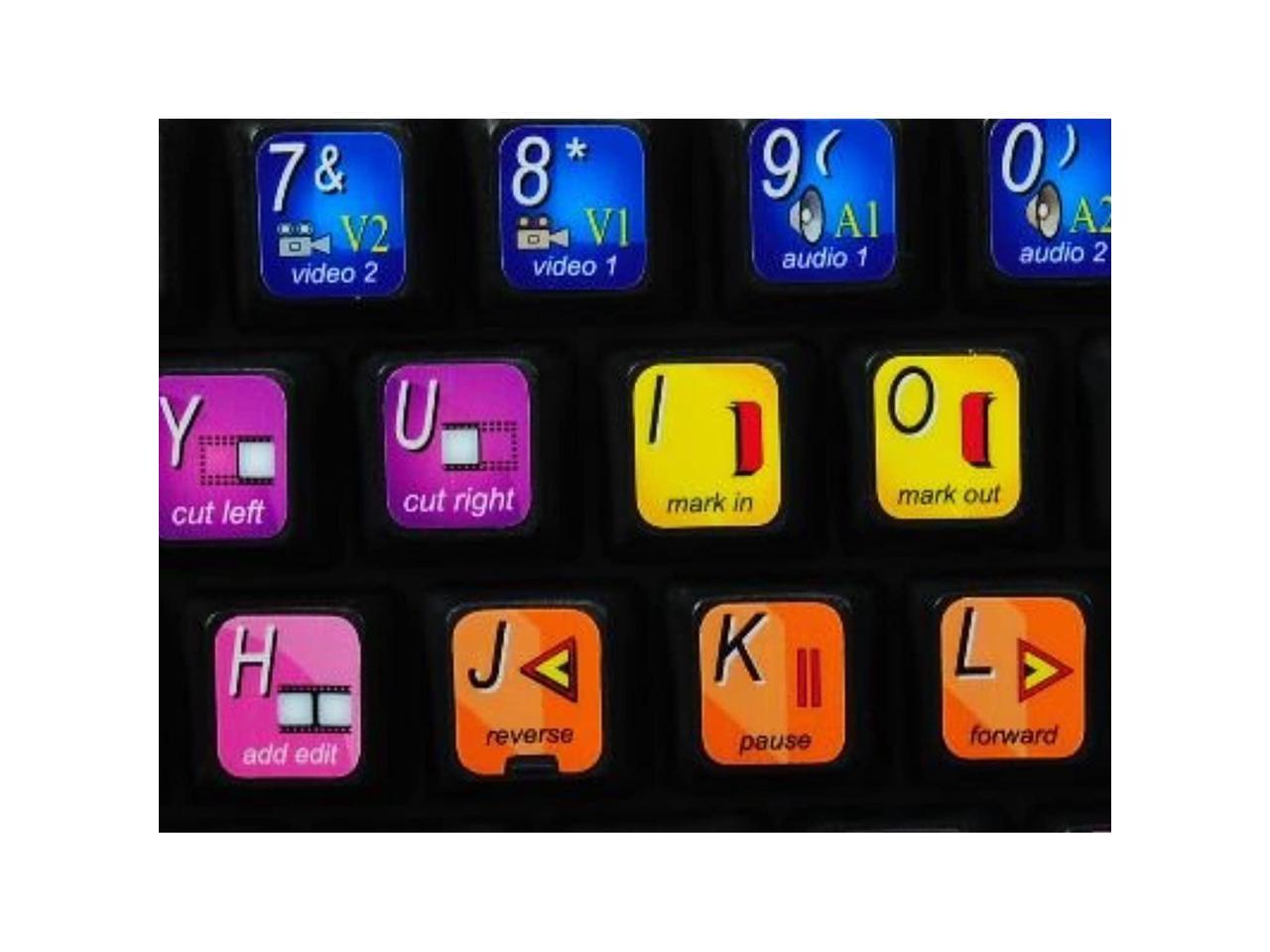 Avid Xpress/Media Composer Keyboard Sticker For Laptop, Notebook And