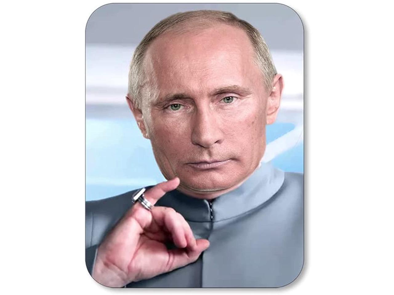 Putin As Dr. Evil Sticker, Funny Anti Putin Decal For Cars, Laptops