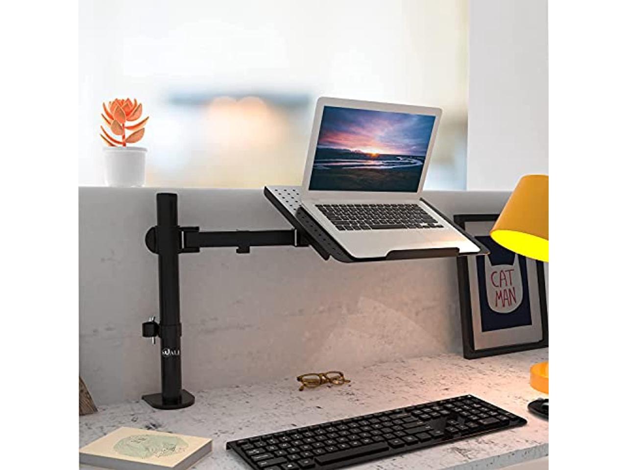 Bundle 2 Items Steel Reinforcement Bracket And Laptop Tray Desk Mount