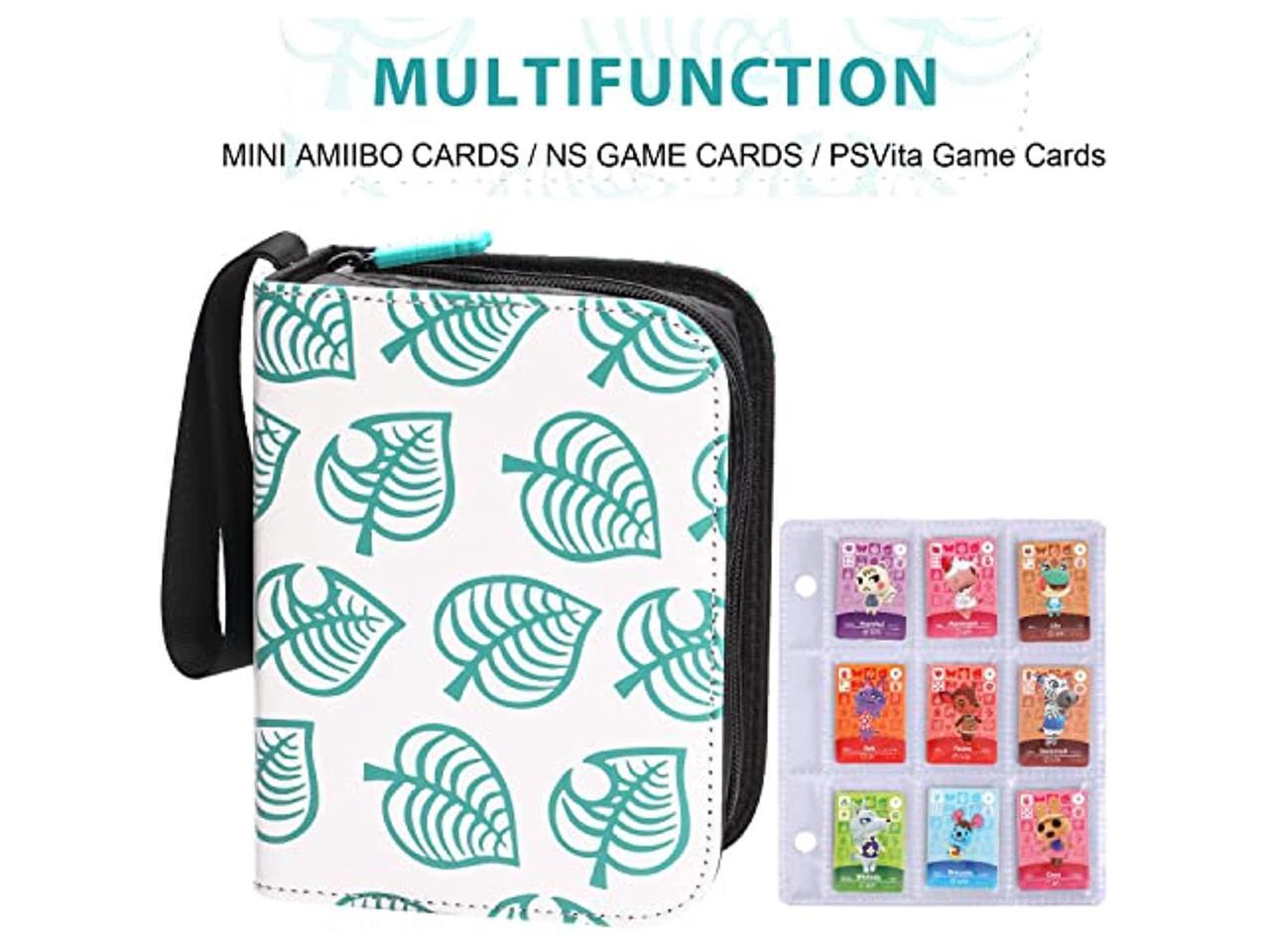 495 Pockets Binder Holder For Animal Crossing Mini Amiibo Cards, 1.3"X1"  Acnh Nfc Tag Game Cards Carrying Case (Leaf, Plus) - Newegg.com