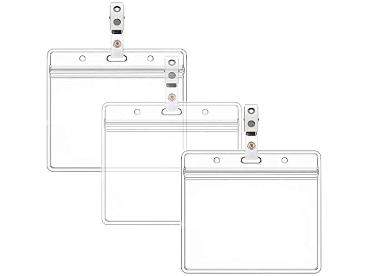 Metal Id Card Holder Horizontal