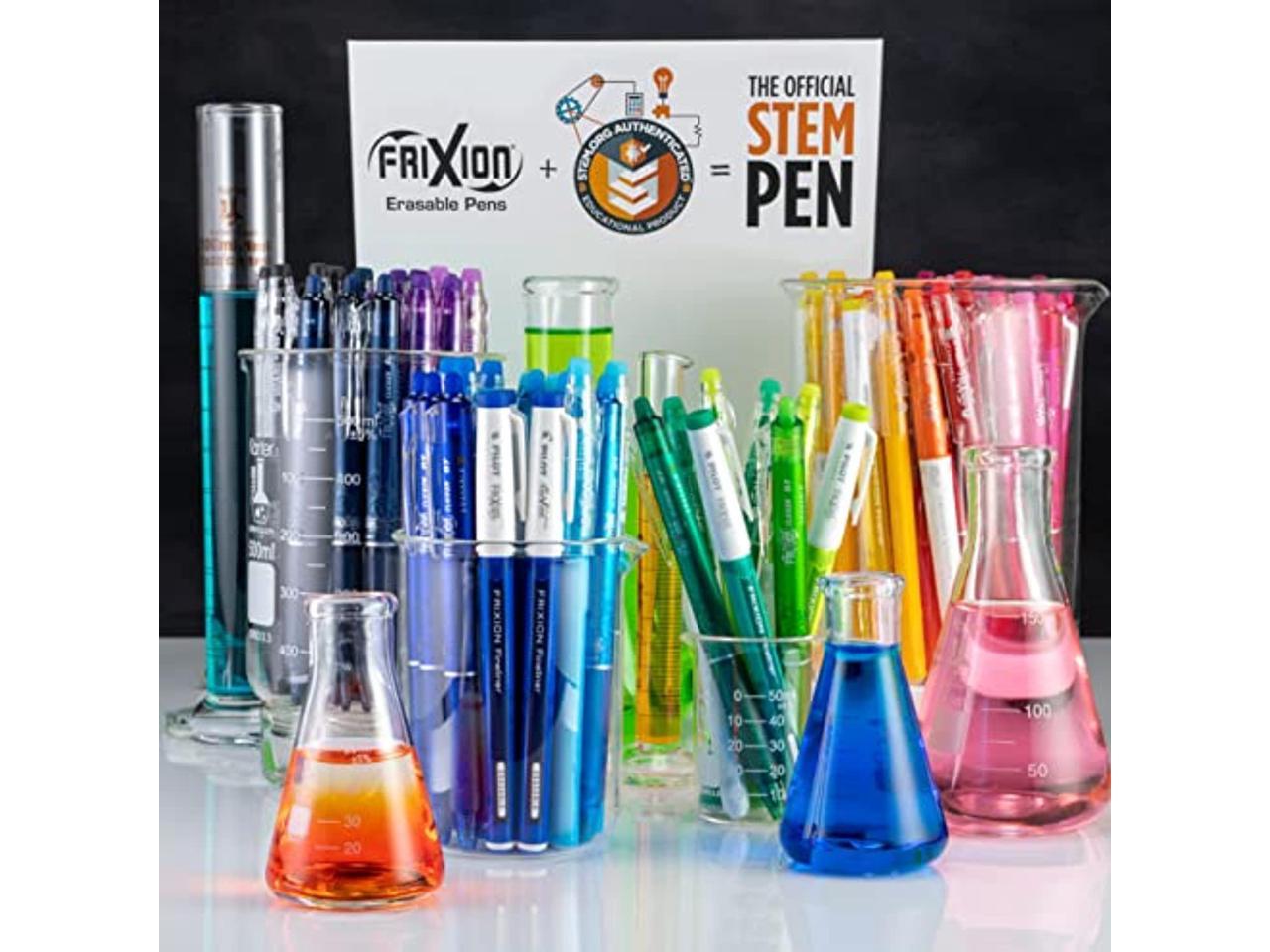 5-Pack Fine Point 32442 PILOT FriXion ColorSticks Erasable Gel Ink Stick Pens 2 Black/2 Blue/1 Red Inks - New 