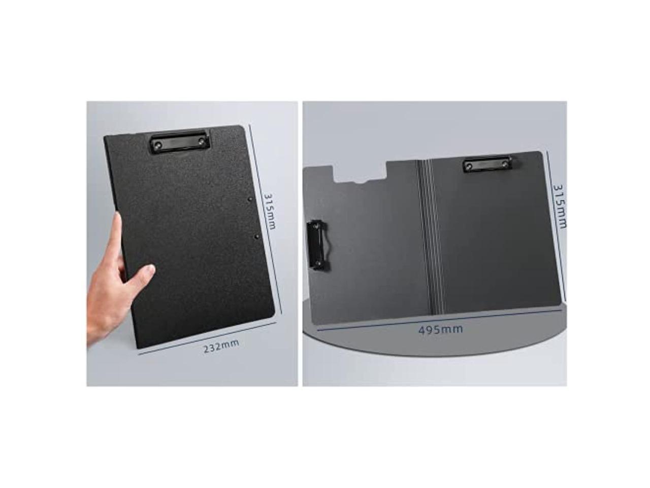 2 Pcs Folding Clipboard,Waterproof File Folder Clipboards,A4 Or A3 Size