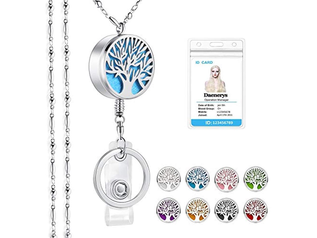 Id Card Badge Holder Necklace