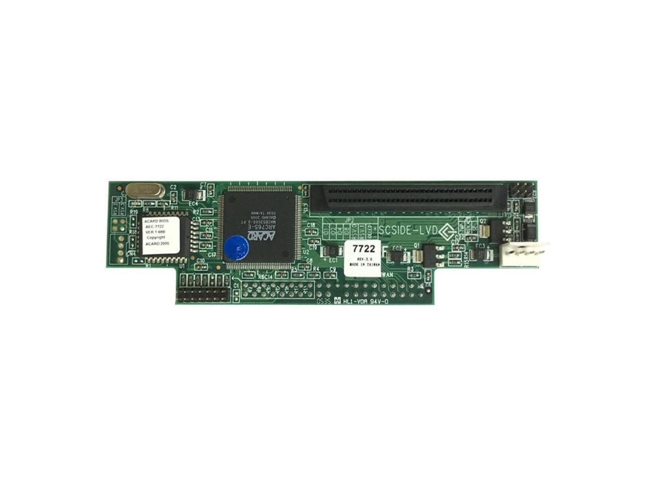 AEC7722 IDE to SCSI 68pin IDE to LVD SCSI Bridge Adapter card IDE to