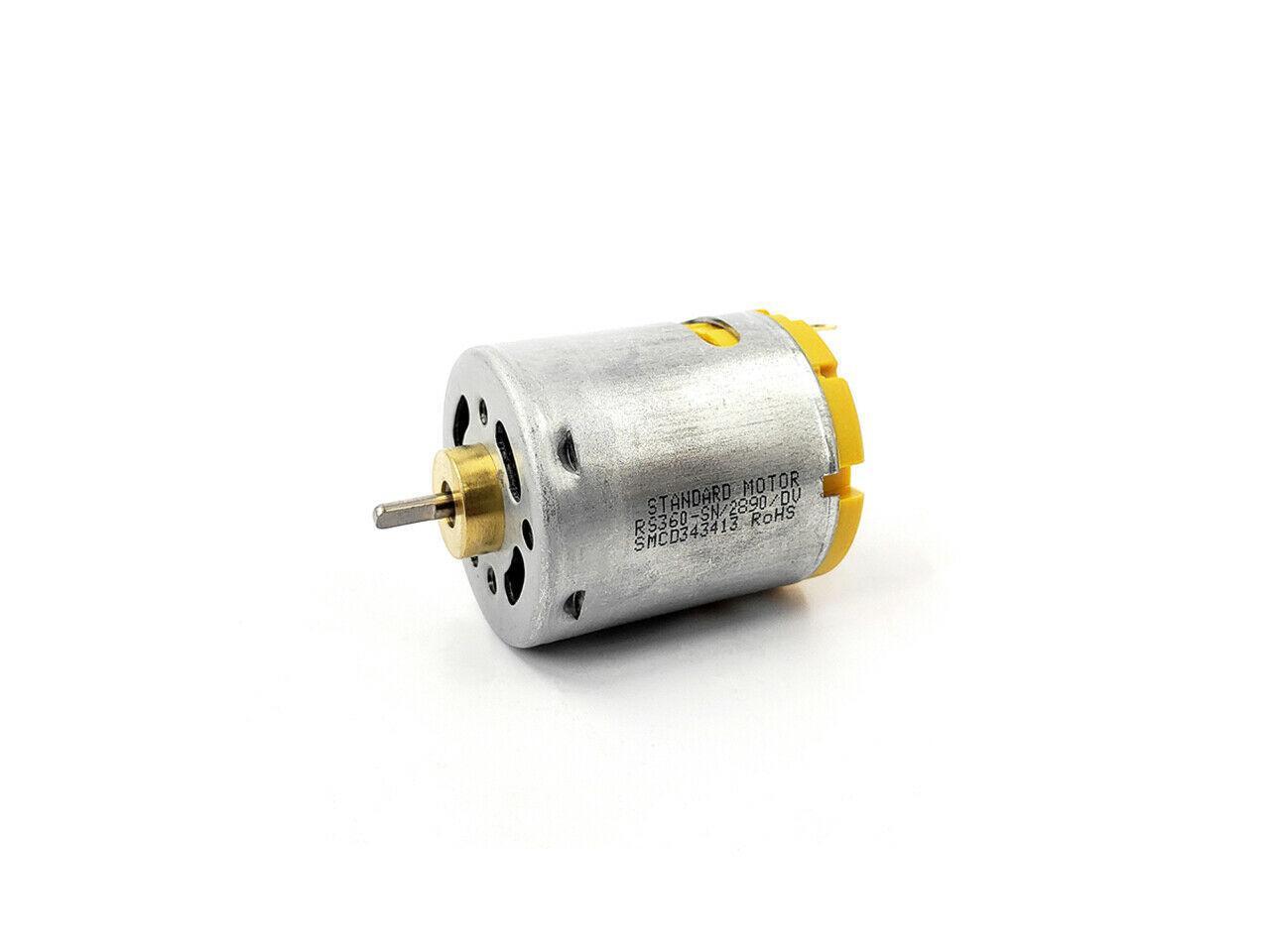 DC 12V-24V 17000RPM High Speed RK-365PH Motor with Long Worm Shaft for DIY Parts 