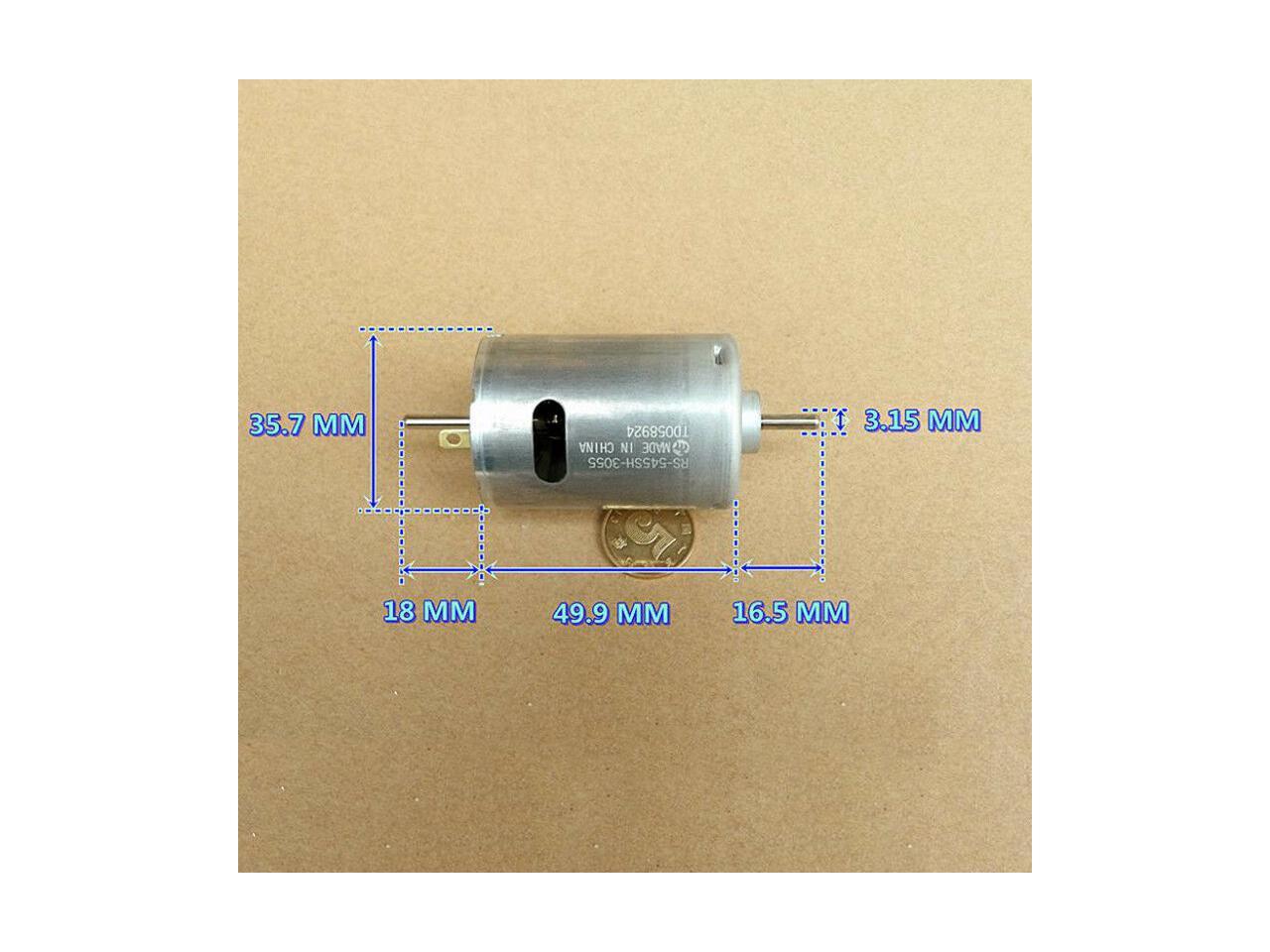 Mabuchi Rs Sh Micro Electric Motor Dc V V High Speed Power Large Torque Mm Shaft