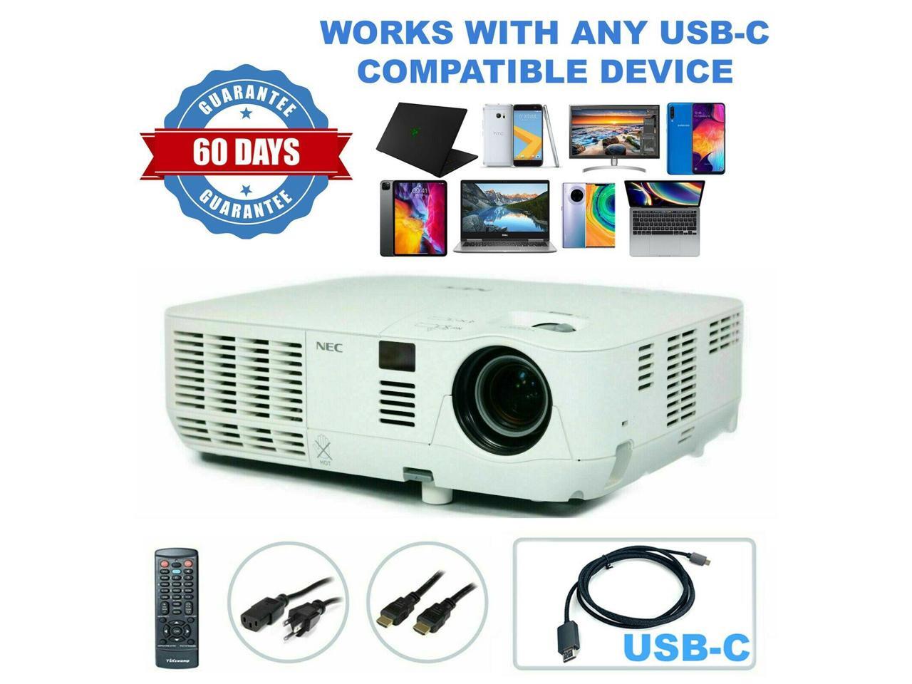 Refurbished NEC NPV300X DLP Projector V300X HDMI Professional
