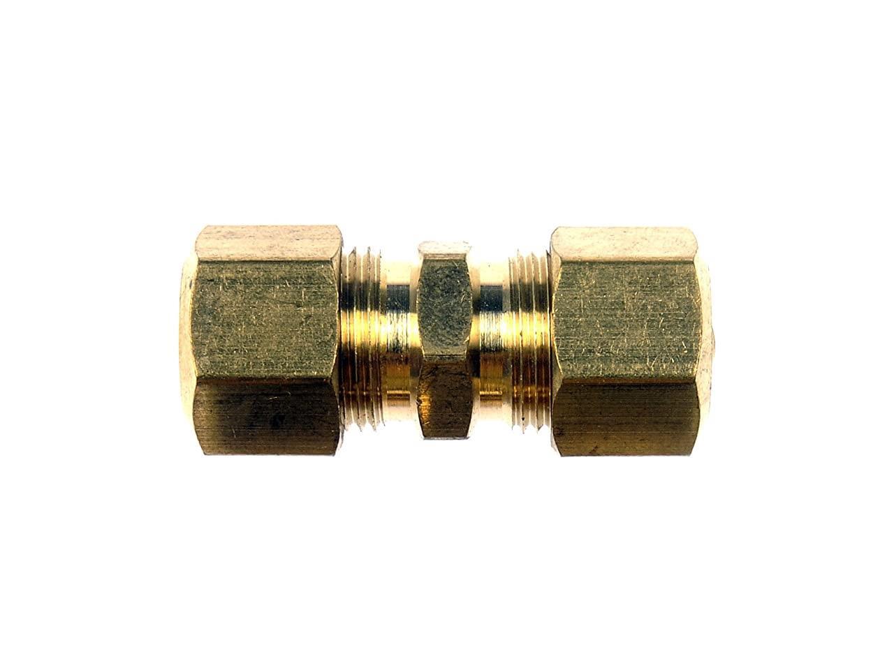 800141 Steel to Steel Fuel Line Compression Union 3/8 In., Pack of 3