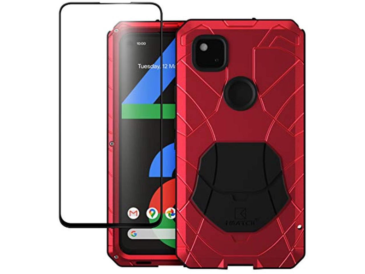 5G Version Only For Google Pixel 4a 5G Shockproof Heavy Duty Bumper Case 