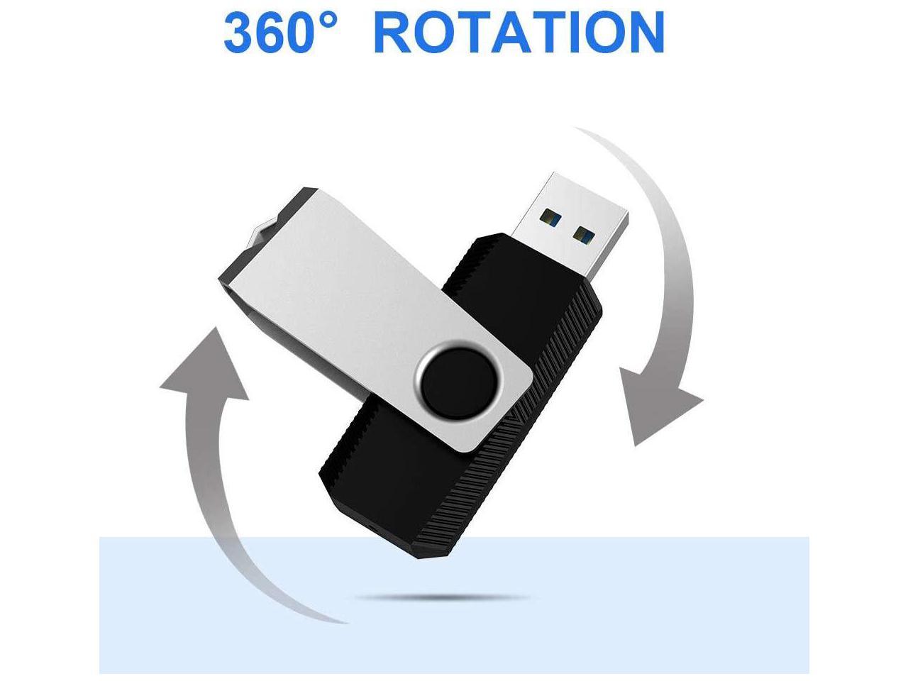 64GB USB Flash Drive Memory Stick K&ZZ Thumb Drive Gigstick USB3.0 Pen Drive for Folding Digital Data Storage Zip Drive Jump Drive