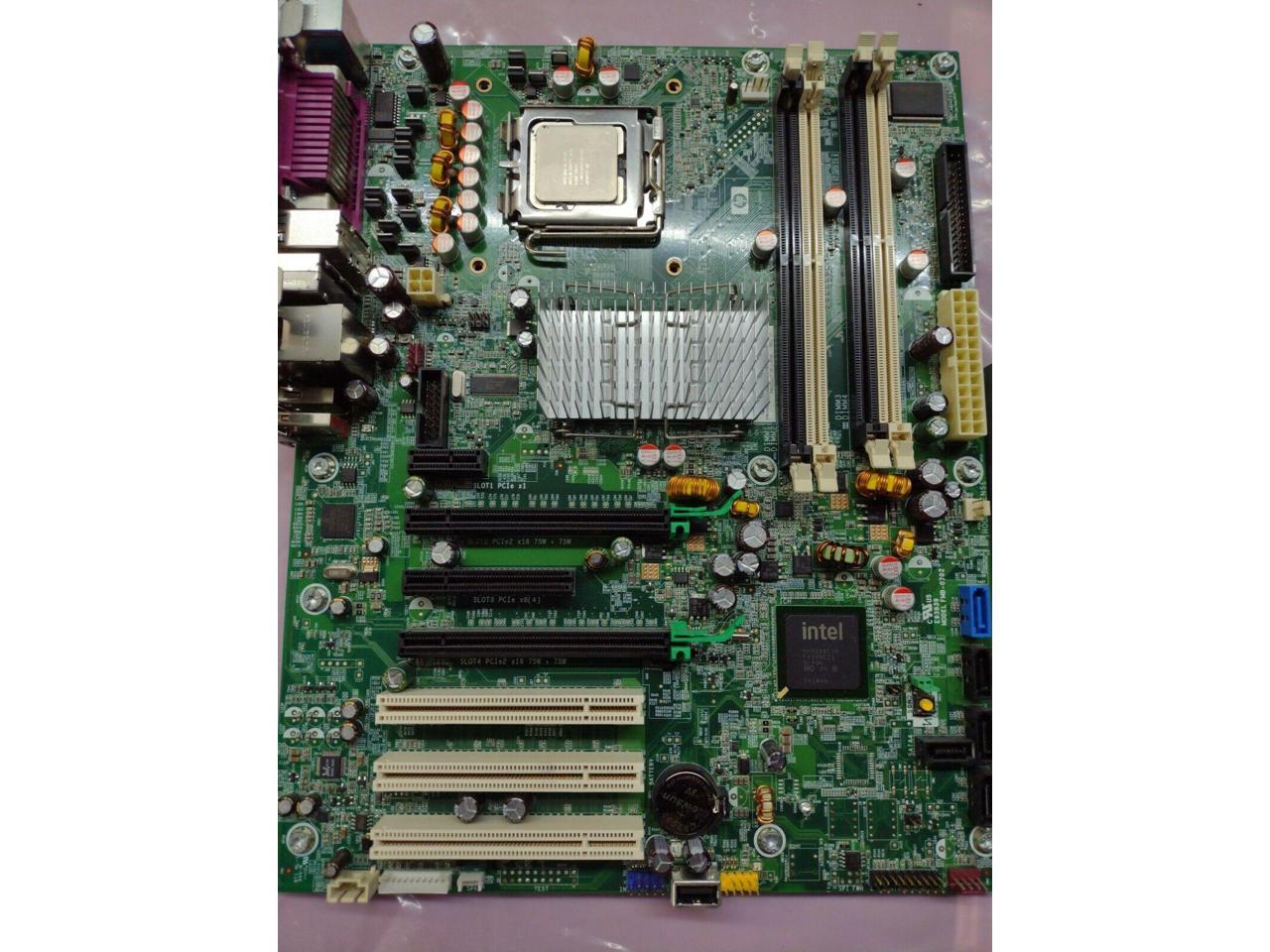 Hp Xw4600 Workstation 441449-001 Motherboard Lga775 With Cpu E7200 2.53Ghz