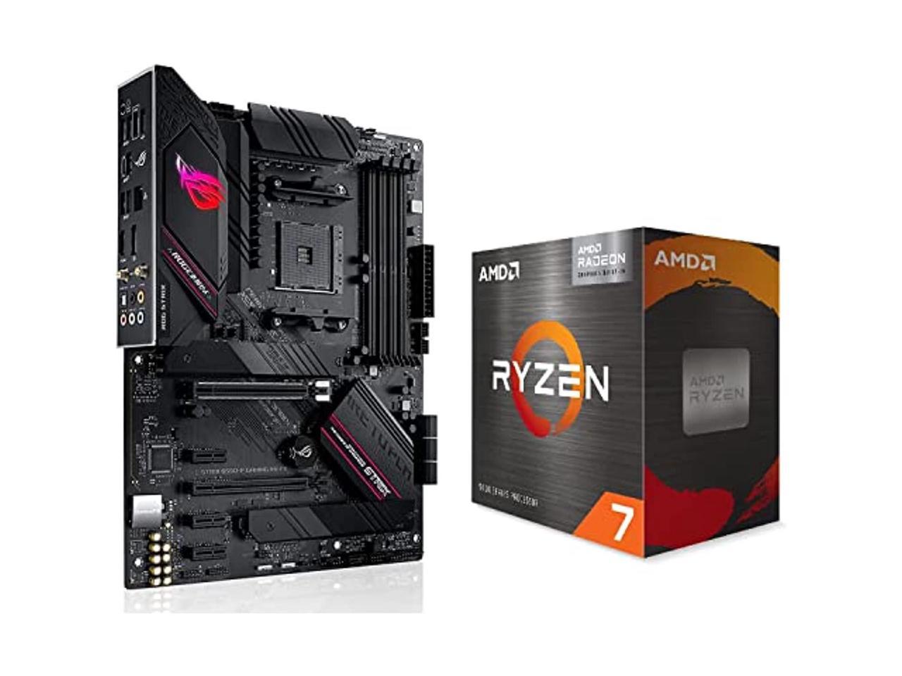 AMD CPU Ryzen 7 5700G 100-100000263BOX + ASRock B550 ATX