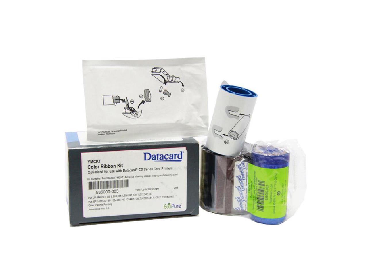 535000003 Color Ribbon For Datacard cp60 Card Printer,500 Images