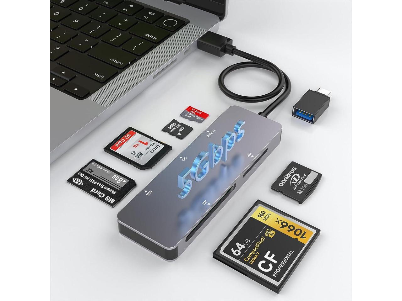 Usb C Usb Multi Card Reader In Sd Card Reader Usb For Sd Cf Tf Xd Ms M Memory Card