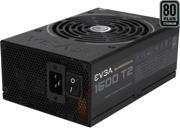 EVGA SuperNOVA 1600 T2 220-T2-1600-X1 80+ TITANIUM 1600W Fully Modular EVGA ECO Mode Includes FREE Power On Self Tester Power Supply
