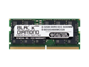 NeweggBusiness - Black Diamond 32GB DDR5 4800 ECC SODIMM Memory