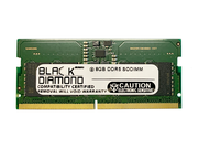 NeweggBusiness - Black Diamond 8GB DDR5 5200 SODIMM Memory 262-Pin