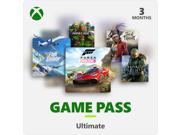 Xbox Game Pass Ultimate: 3 Month Membership US Digital Code
