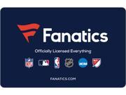 $75 Fanatics Gift Card Email Delivery Deals