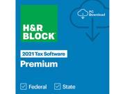 H&R Block 2021 Premium Windows PC Digital Deals