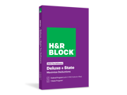 Deals on H&R Block Tax Software Deluxe + State 2022 Key Card