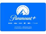 $50 Paramount+ Gift Card Email Delivery Deals