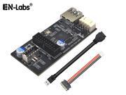 PCIE To Internal 2 Port 19Pin Header USB 3.0 Expansion Card For Windows XP/7 /10 - View #8