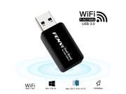 Deals on Fenvi 802.11AC 1300Mbps Dual Band USB WiFi Adapter for PC