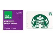 Deals on H&R Block 2023 Deluxe + State Tax Software + $20 eGift Card