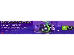 NVIDIA RTX Gaming Laptop Gift - 3 months of Adobe Creative Cloud NVIDIA RTX Gaming Laptop Gift - 3 months of Adobe Creative Cloud