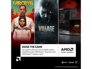 AMD Desktop Gift - RAISE THE GAME - Far Cry 6 Standard PC Edition, Resident Evil Village Standard PC Edition